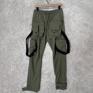 Life Code Progressive‎ Pants Mens Medium Cargo Streetwear Windbreaker Reflective